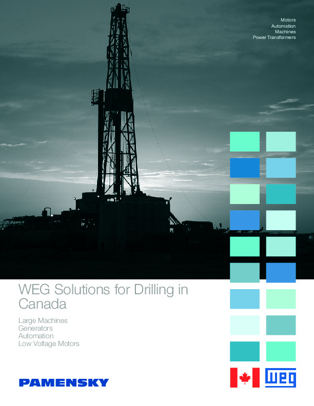 WEG Solutions for Drilling in Canada