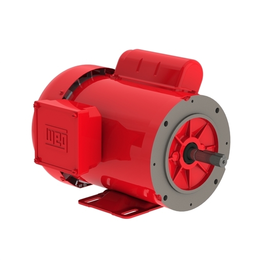 Farm Duty 0.75 HP 4P B56C 1Ph 115/230 V 60 Hz IC411 - TEFC - Foot-mounted