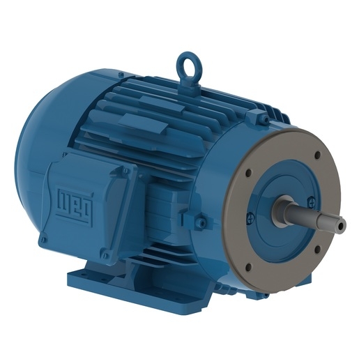 W22 Close Coupled Pump JM NEMA Premium Efficiency 10 HP 4P 213/5JM 3Ph 230/460//380 V 60//50 Hz IC411 - TEFC - Foot-mounted