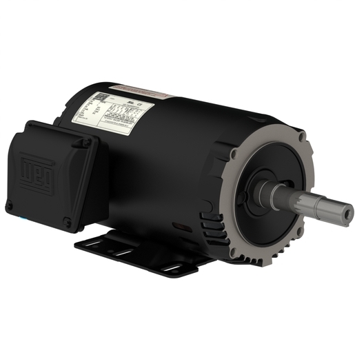 Rolled Steel JM Pump NEMA Premium Efficiency 1.5 HP 4P 143/5JM 3Ph 575 V 60 Hz IC01 - ODP - Foot-mounted
