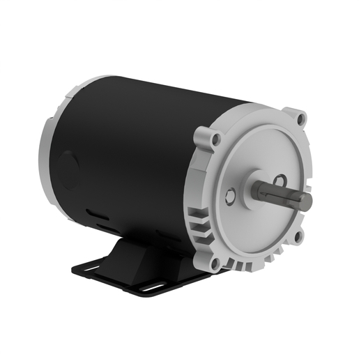 Rolled Steel Premium Efficiency 0.5 HP 4P W56C 3Ph 575 V 60 Hz IC01 - ODP - Foot-mounted