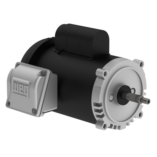 Rolled Steel Jet Pump - J type 0.5 HP 4P W56J 1Ph 115/208-230 V 60 Hz IC411 - TEFC - Footless