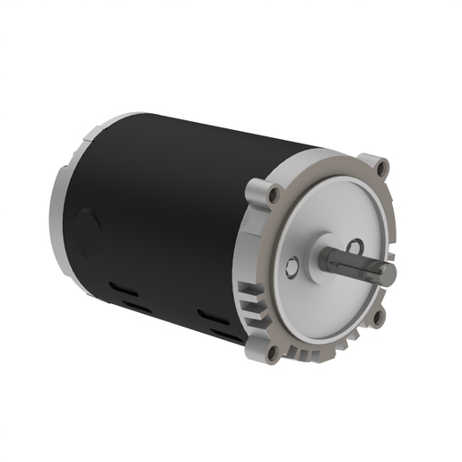 Rolled Steel Standard Efficiency 0.5 HP 4P W56C 3Ph 575 V 60 Hz IC01 - ODP - Footless