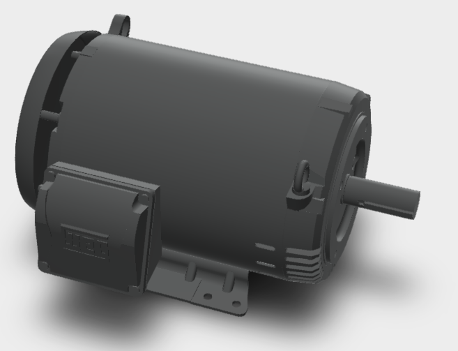 ELECTRIC MOTOR THREE PHASE 20 HP 04 254/6TC 575 C/W 6 leads WCA2 60Hz F-1/B34R(D) IP21 NEMA PREMIUM EFFICIENCY ROLLED STEEL IHP