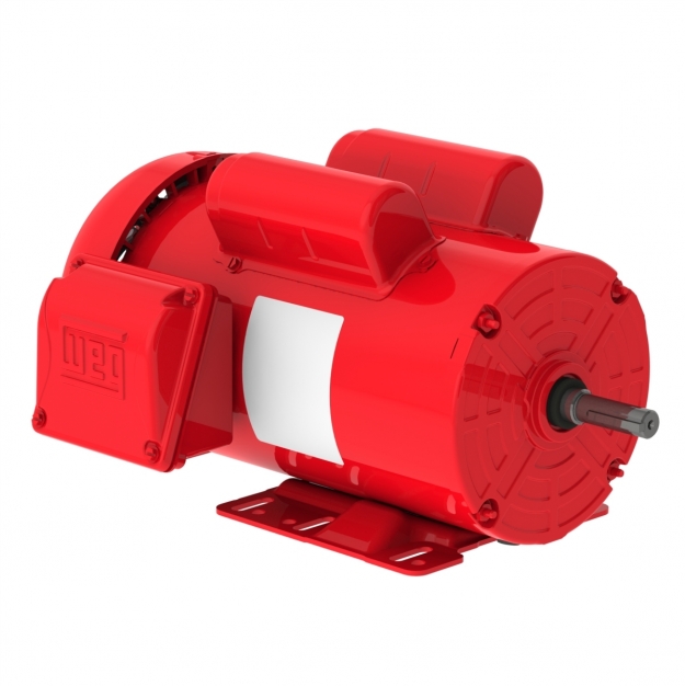 ELECTRIC MOTOR SINGLE PHASE 1.5 HP 04 143/5T 115/230 WCF2 60Hz F-1/B3R(D) IP55 DIMENSIONS ACC. CONFIGURATION FARM DUTY IHP