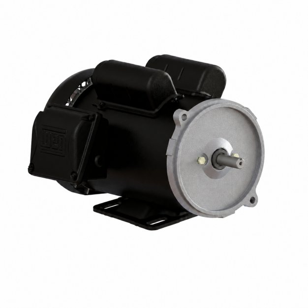 ELECTRIC MOTOR SINGLE PHASE 1 HP 04 56Z 115/208-230//110/220 WCF2 60Hz F-1/B34R(D) IP55 624462.2024 10014019101 ROLLED STEEL SINGLEPHASE