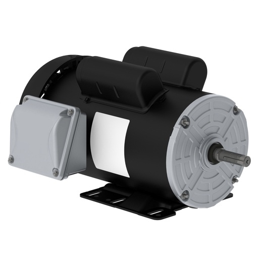 ELECTRIC MOTOR SINGLE PHASE 0.33 HP 02 W56 115/208-230 WCF2 60Hz F-1/B3R(D) IP55 DIMENSIONS ACC. CONFIGURATION PREMIUM EFFICIENCY ROLLED STEEL SI